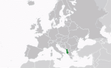 Albanian Map