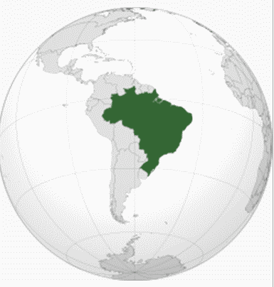 Brazilian Portuguese Map